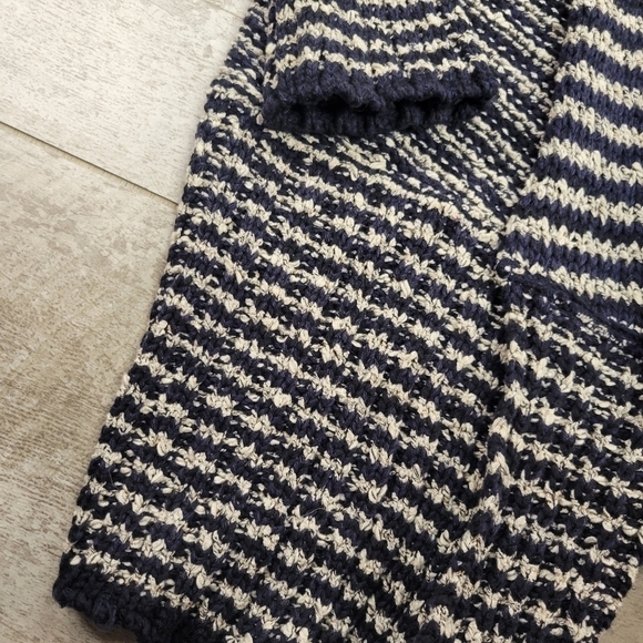 Free People Amoudi Cocoon Cardigan Striped Sweater Size Large - Picture 5 of 8
